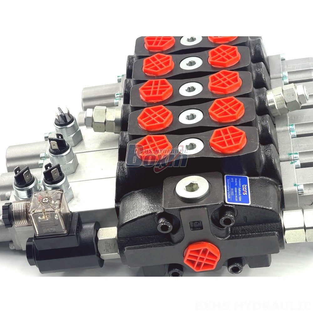 5 Spool Sectional Directional Valve - Factory Direct & Customizable detail image
